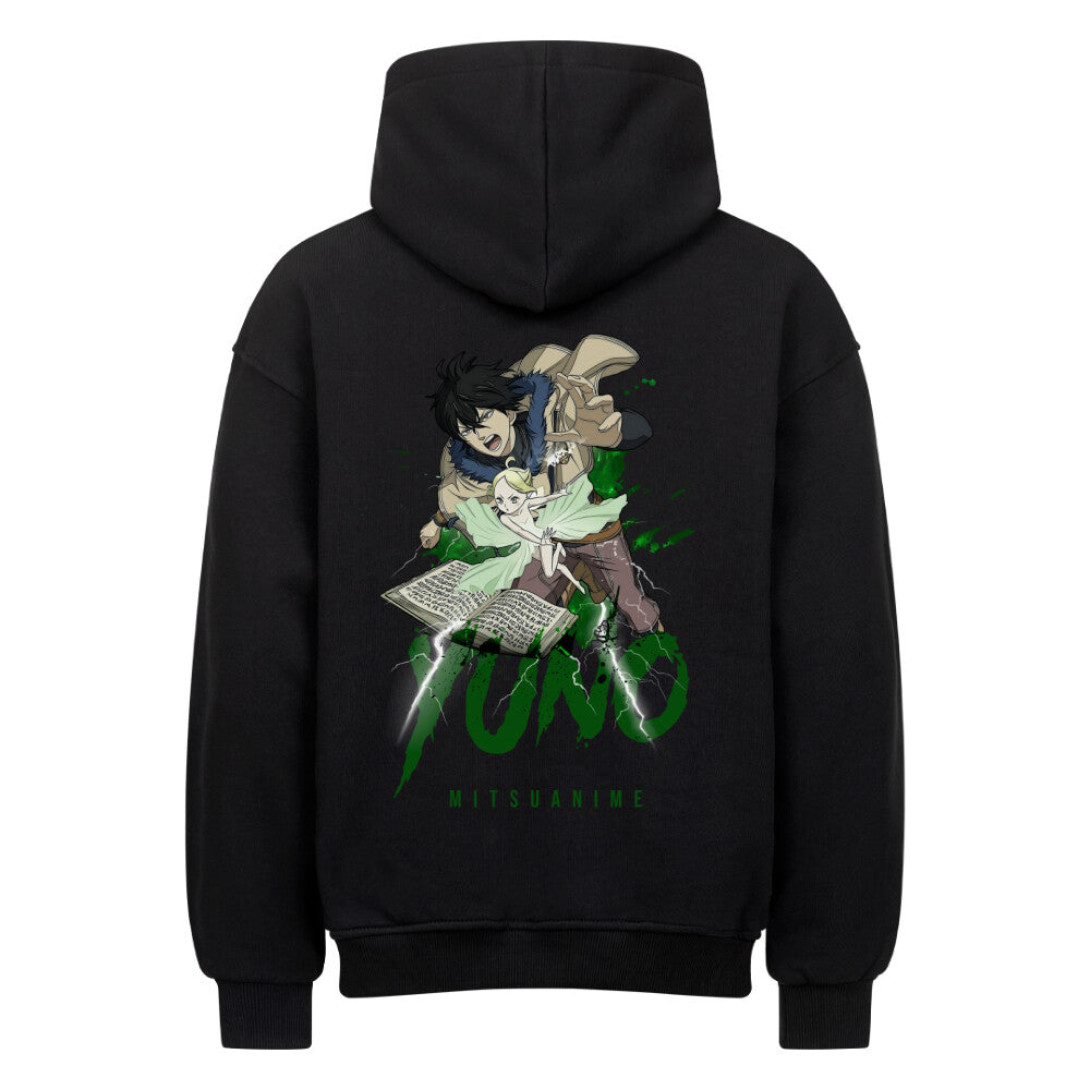 Yuno Oversized Hoodie Black Clover MitsuAnime